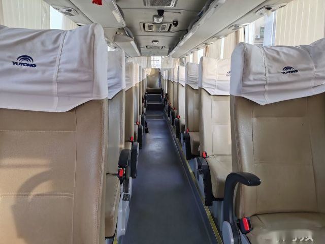 Left Steering Yutong 49 Seat ZK6110 2nd Hand Bus Left Steering Two Doors Rear Engine