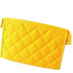 Personalized Small Polyester Zippered Cosmetic Bag , Red / Blue / Yellow / Black