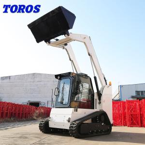 China Multifunctional Skid Steer Track Loader Heavy Duty Diesel Skid Steer factory