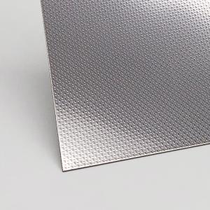 China 310s Decorative Stainless Steel Sheet 4x10 Architectural Embossed Metal Wall Panels factory