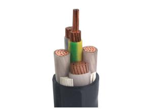 China WDZ-YJY N2X2Y 4 Core LZSH Halogen Free Flame Retardant Cables Cu Conductor factory