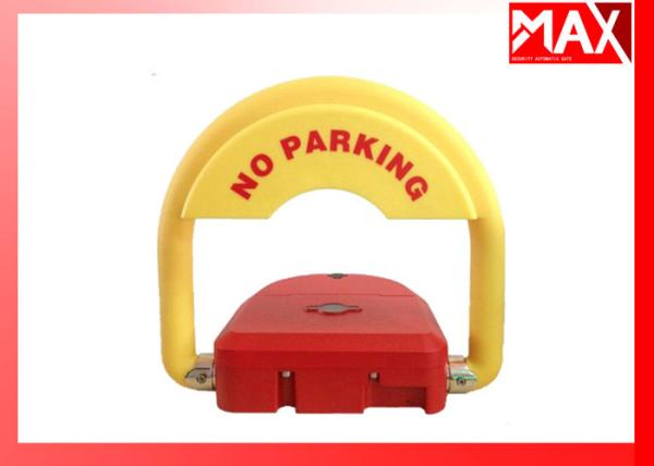 Automatic Car Parking Locks IP68 Waterproof Red Color with Battery 2 Remote