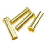 Custom Brass Tubular Rivets For Lining Fastener DIN 7338 Type C