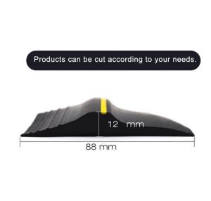 China Garage Door Seal Strip 88*12mm Weatherproof Strip Rubber Diy Weather Stripping Replacement factory