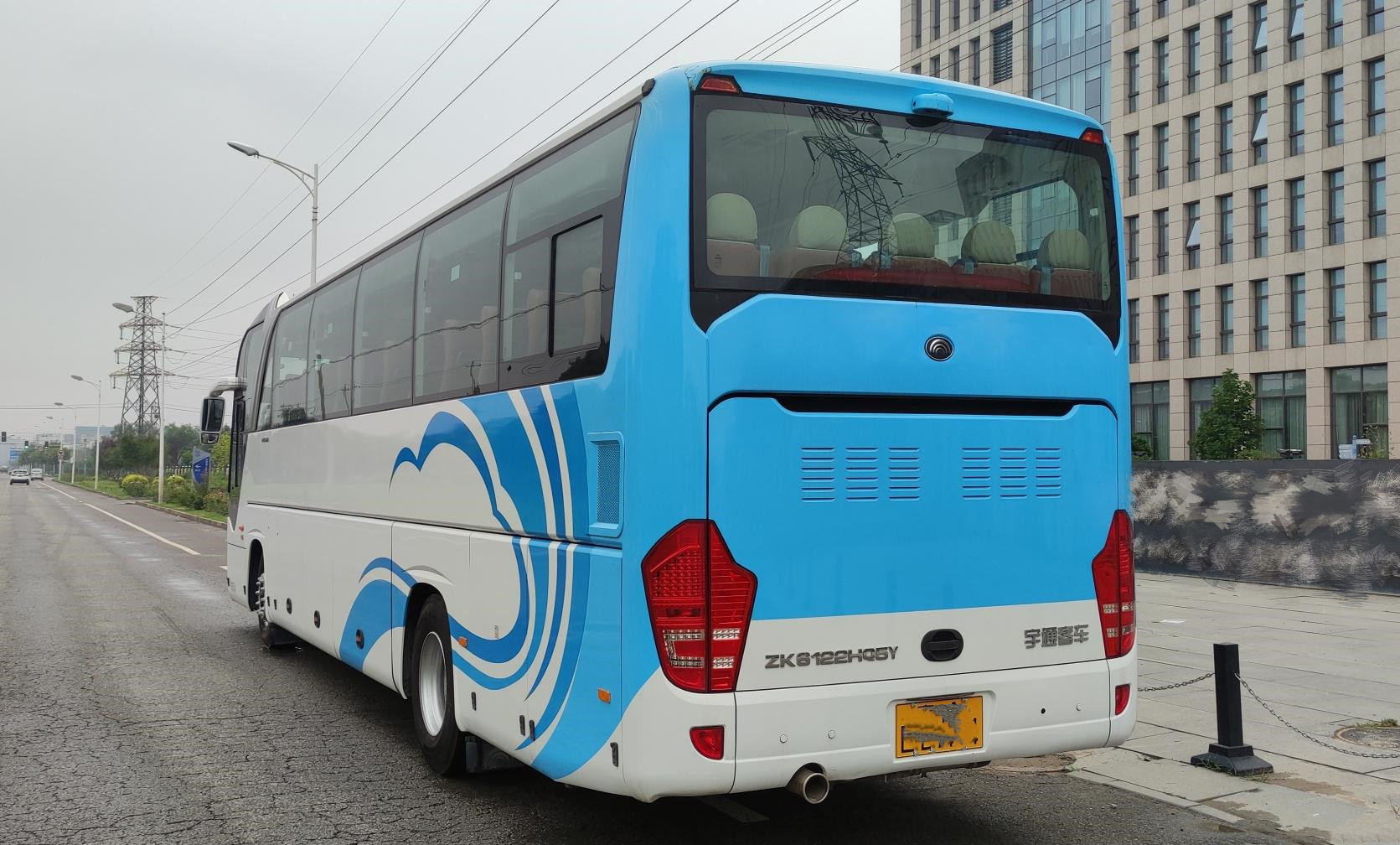 Lhd Used Coach Bus 54 Seats Passenger Bus Good Condition Second Hand International Airport Bus
