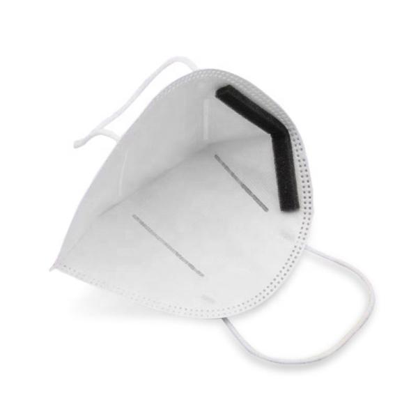 Adjustable Nose Piece Anti Pollution Mask N95 , Non Woven Face Mask FDA CE
