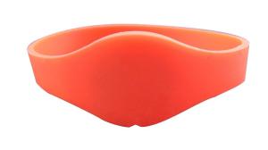 China 13.56MHz PVC​ Silicone RFID Access Control Wristbands High Temperature Resistance factory