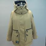 FODARLLOY Ladies Warm Hooded Cotton-padded Clothes Slim Long Down Winter Jackets
