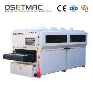 China Thickness 160mm Automatic Woodworking Sanding Machinery factory