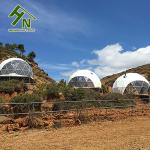 3~6 Person Dome Tent Outdoor Hotel Glamping Geodesic Dome Tent