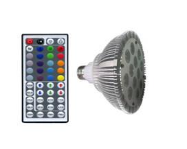 China 12W RGB led PAR38 light E27 Epistar led chip Par light factory