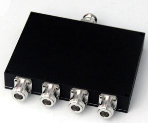 China Microwave Passive Device RF 4 Way Stripline Power Divider 2 - 8GHz Frequency factory