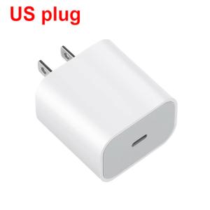 China US/EU/UK/AU USB C PD 20W Wall Charger PD 3.0 Type C Fast Charger Compatible with iPhone 12 series factory