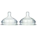 Orthodontic Silicone Baby Pacifier For 1 - 6 Month Old Silicone Material