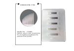 Microblading Needles Manual Tattoo Pen Three / Double Star 14 Pins For Makeup