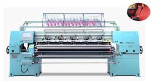 China Auto Industrial Quilting Machines Computerized , Multi Needle Machine High Precise Quilts factory