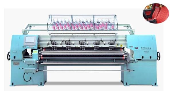 Auto Industrial Quilting Machines Computerized , Multi Needle Machine High