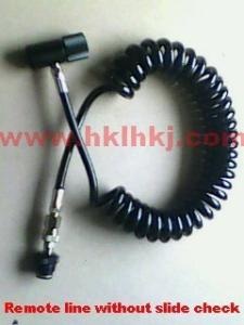 China paintball remote line,Thick Paintball Coiled Remote Hose Line factory