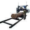 Buy cheap Horizontal hard log cutting diesel portable sawmill /Log cutting band saw from wholesalers