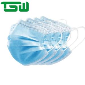 China EN149 Approved Anti PM2.5 Face Mask 3 Ply Face Mask factory