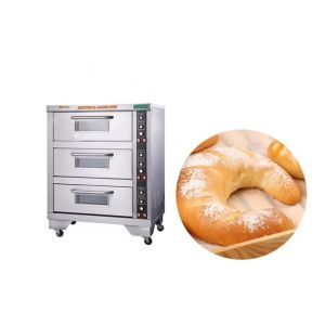 Digital Temperature Controller 650mm 67kg Industrial Bakery Oven