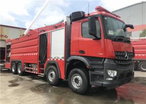 China CCC 6x4 Drive 6000L Water 95km/H 265kw Foam and Water Dual Funciton Fire Truck factory