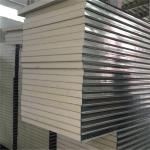 lightweight energy saving grey white PU sandwich panel 5000 x 1150 x 50 x 0