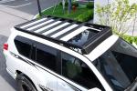 Roof Rail Rack Basket Rain Gutter Mount Car Roof Racks for Toyota Land Cruiser