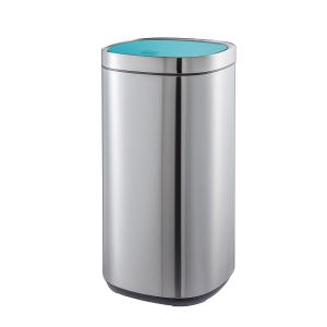 China Household Office Standing Press Top Trash Can with 30L/40L/50L Capacity and Iron Structure factory