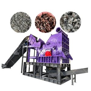 China Cable Recycling Metal Scrap Shredder 3TPH-5TPH Scrap Metal Crusher Machine factory