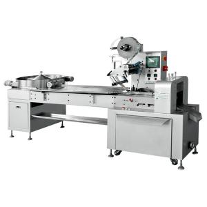 China Commercial Automatic Cylindrical Candy Pillow Pack Machine factory