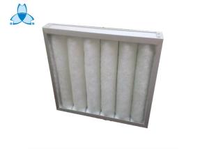 China White Washable Pre Filter Air Filter Non Woven Fabic Media , Long Life Span factory