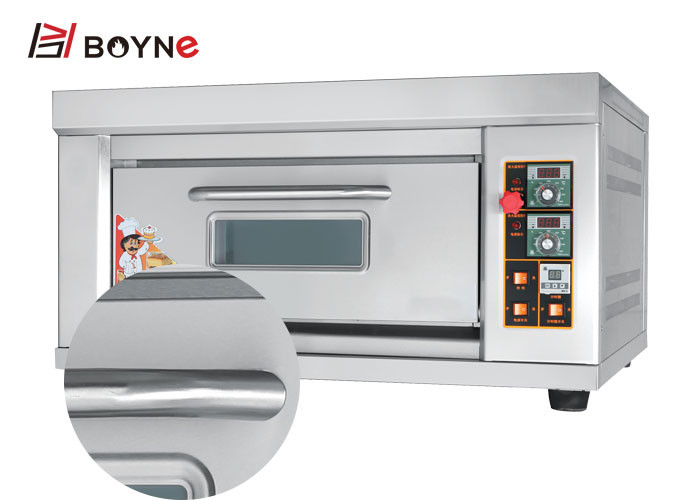 SS Commercial Bakery Kitchen Equipment One Tray Gas Oven