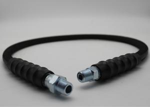 China 3/8&quot; X 25' 4000 PSI Black Jet Washer Hose With Male X Male Swivel Fitting factory