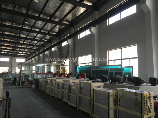 Extra Clear 6.38mm Tempered Safety Glass with CE&ASTM laminated Door Glass