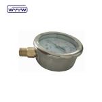 Silicone Oil Filled Pressure Gauge Manometer 60mm 1 Year Warranty