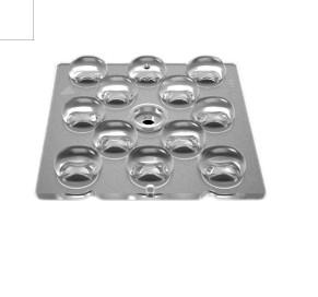 China SMD3030 SMD5050 LED Lamp Lens Module Square Shape For Outdoor Lighting factory