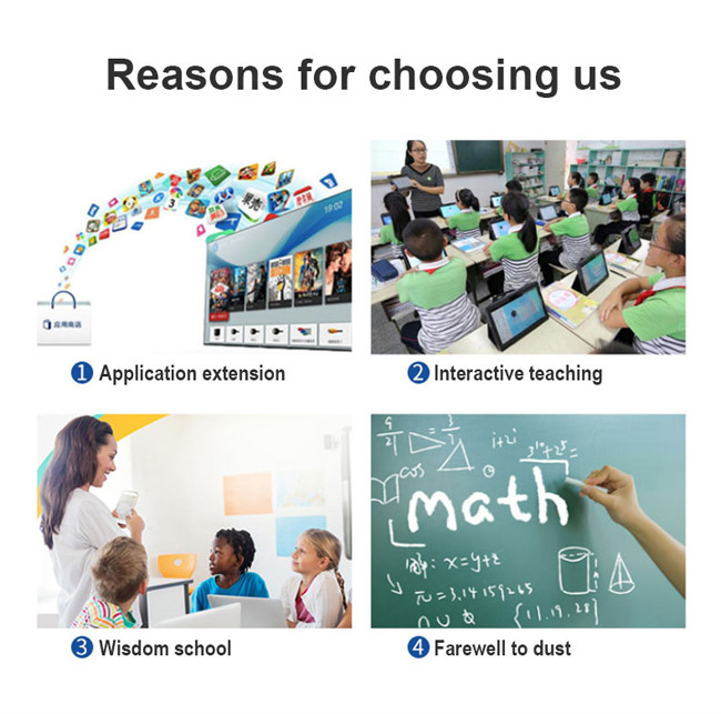 Multifunctional Interactive Flat Panel 110In Smart Blackboard For Education