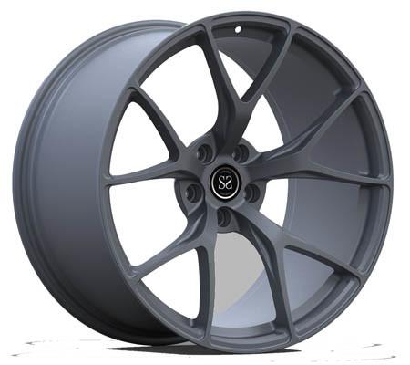 Brushed black monoblock alloy rims x5m 1 piece 21 inch 21x10 21x11.5 staggered