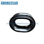 CB 34-76 Type B Bulwark Bolted Casting Steel Mooring Chock Ship Mooring