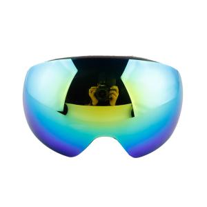 China Youth Mirrored Ski Goggles , Reflective Snow Goggles With FDA FCC Certificates factory