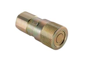 China IATF16949 Steel Flat Face Coupler , 0.25'' Flat Face Quick Disconnect factory