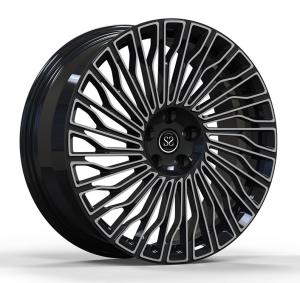 China Infiniti QX60 QX50 Gloss Black Machined Face 20x8.5 Forged Rims factory