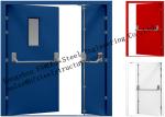 Galvanized Industrial Hollow Steel Fire Doors For Residential Application