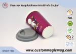 Heat Change Starbucks Ceramic Mug , Double Walled Ceramic Travel Mug