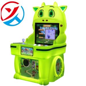 220V Cute Cow Single-Person Haapy Park Children Aged 6+ Years Joystick Game