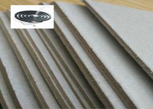 China Mixed Pulp Unbleached Laminated Grey Board for Stationery / Mosquito Coil factory