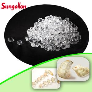 China Clear TPR Granules in SBS Base Polymer 30A~50D Hardness Range for Moldable Projects factory
