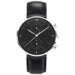 Multi Functional 42mm Leather Strap Wrist Watch 3BAR Water Proof Watch OEM