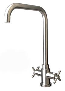 China 304 stainless steel sink faucet hot and cold cabinet single-hole installl manufacturers wholesale water tap factory